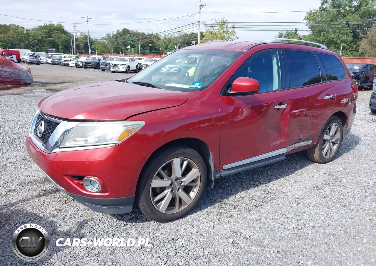2014 Nissan Pathfinder Platinum VIN:5N1AR2MM1EC613474 - 2