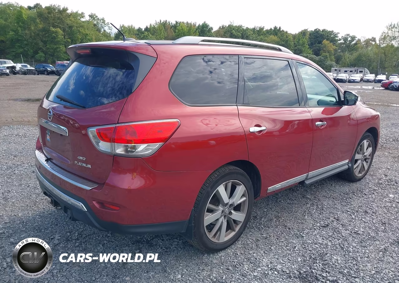 2014 Nissan Pathfinder Platinum VIN:5N1AR2MM1EC613474 - 4