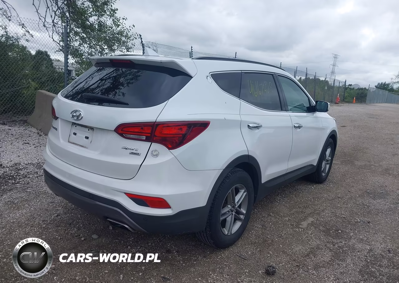 2017 Hyundai Santa Fe Sport 2.4L VIN:5XYZUDLB3HG432880 - 4