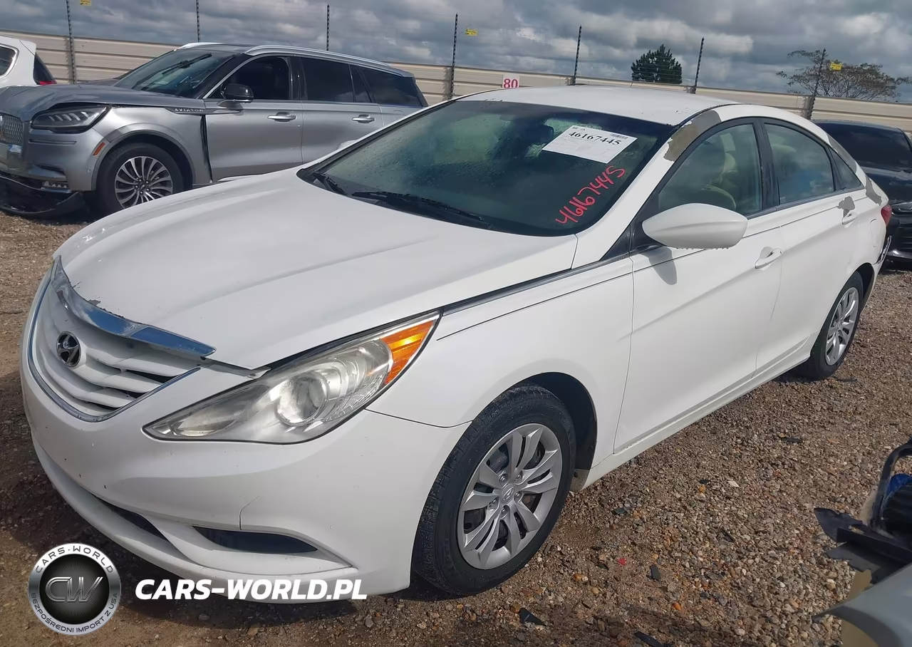 2013 Hyundai Sonata Gls VIN:5NPEB4AC6DH588639 - 2