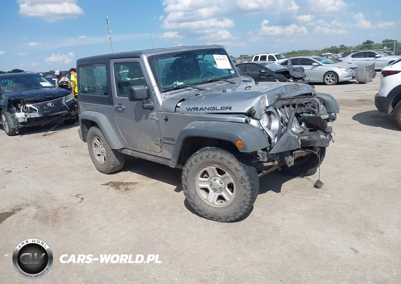 2017 Jeep Wrangler Sport 4X4 VIN:1C4AJWAG2HL580815 - 1