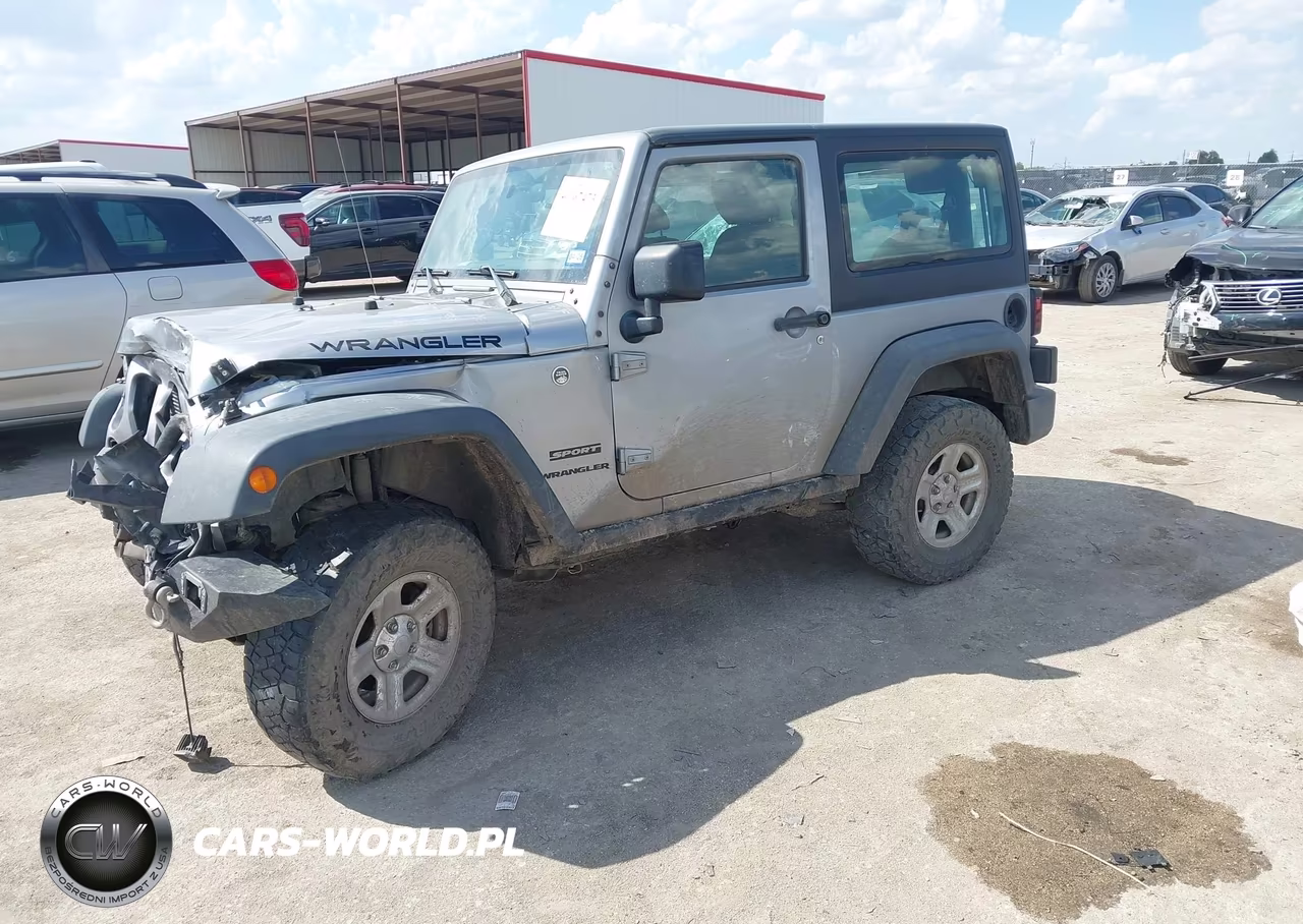 2017 Jeep Wrangler Sport 4X4 VIN:1C4AJWAG2HL580815 - 2