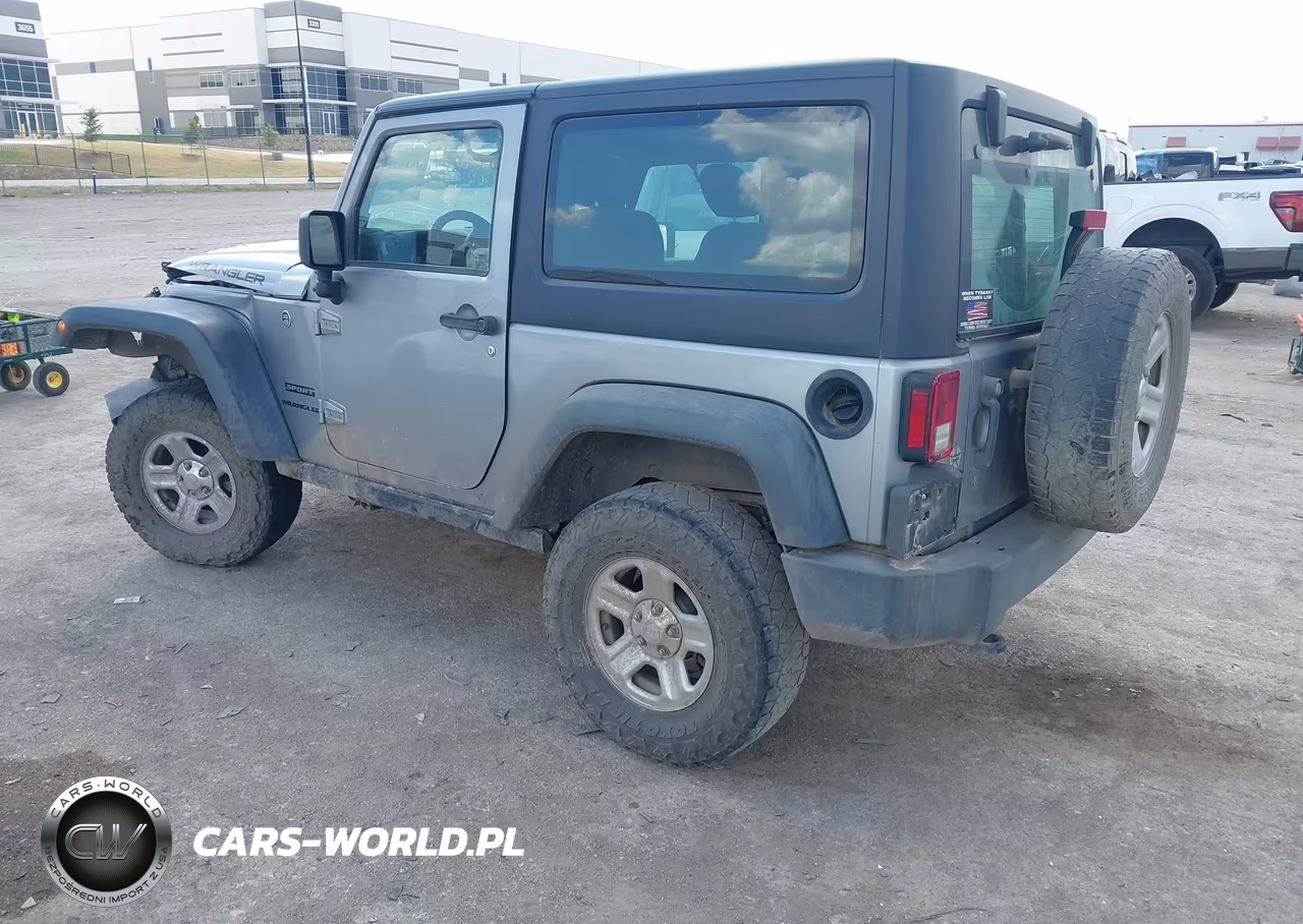 2017 Jeep Wrangler Sport 4X4 VIN:1C4AJWAG2HL580815 - 3