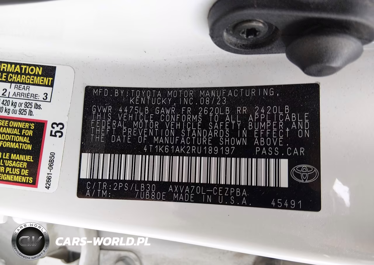 2024 Toyota Camry Xse VIN:4T1K61AK2RU189197 - 9