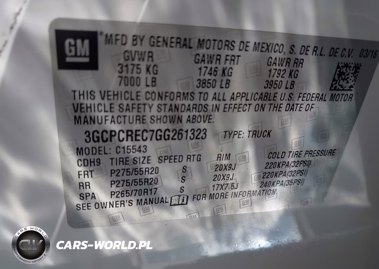 2016 Chevrolet Silverado 1500 1Lt VIN:3GCPCREC7GG261323 - 9