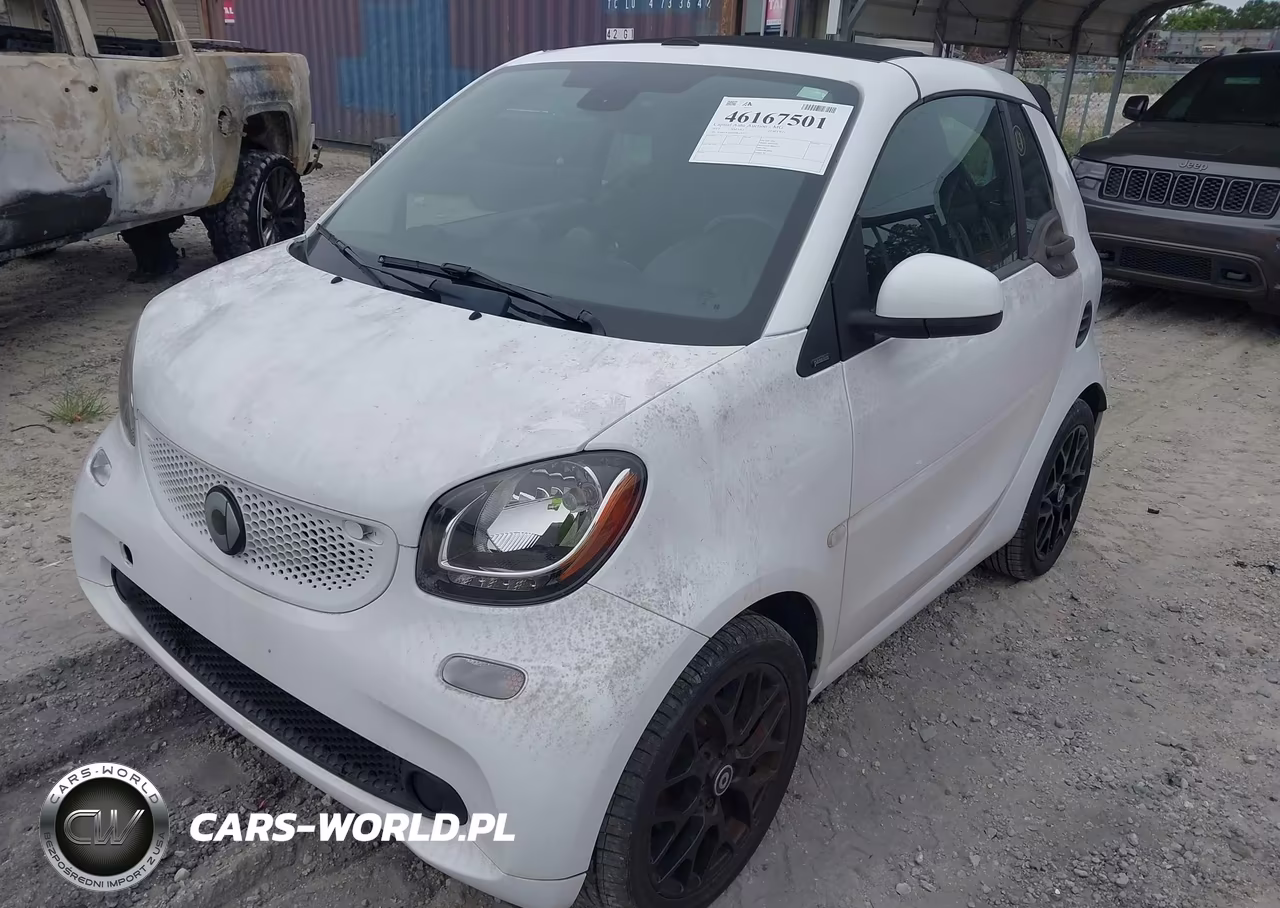 2017 Smart Fortwo Passion VIN:WMEFK5DA8HK127357 - 2