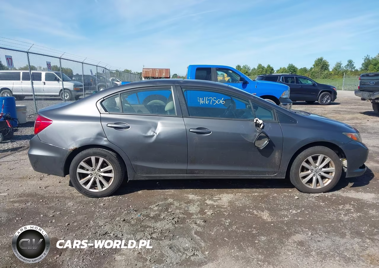 2012 Honda Civic Ex VIN:2HGFB2F84CH311025 - 13