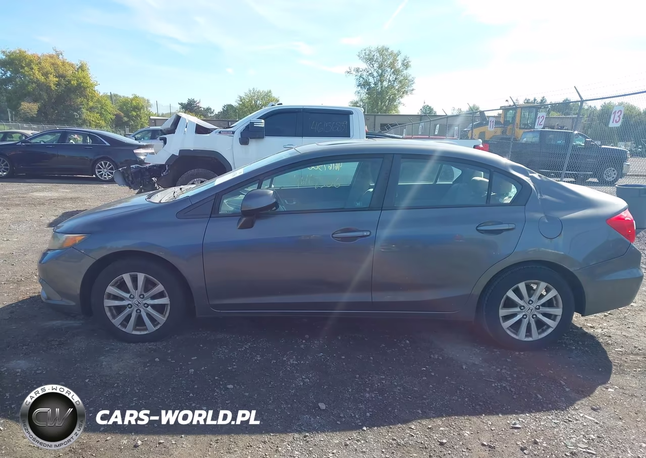 2012 Honda Civic Ex VIN:2HGFB2F84CH311025 - 14