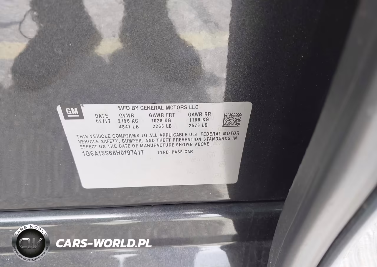 2017 Cadillac Cts-V VIN:1G6A15S68H0197417 - 9