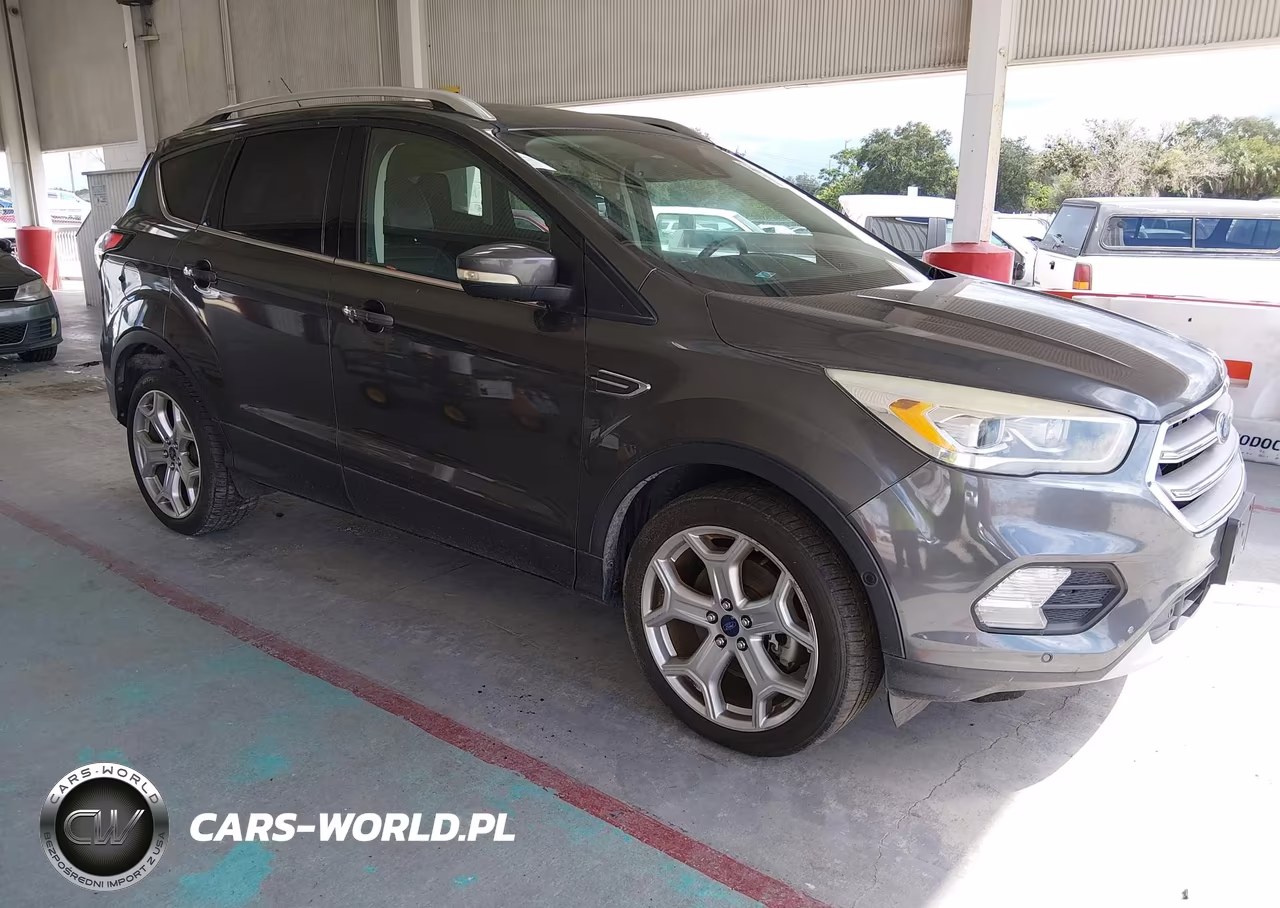 2017 Ford Escape Titanium VIN:1FMCU9J96HUA91259 - 1