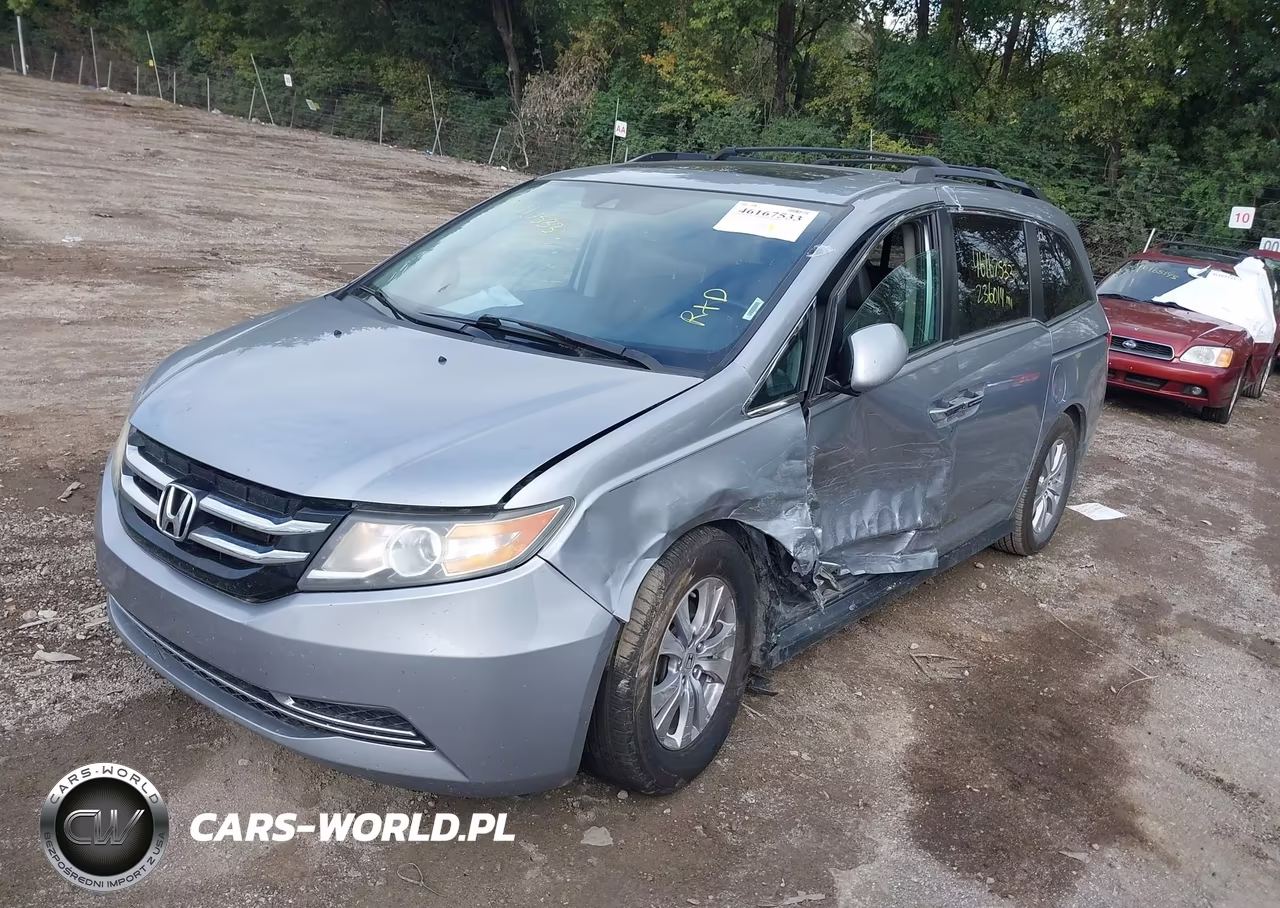 2016 Honda Odyssey Ex-L VIN:5FNRL5H65GB079746 - 2