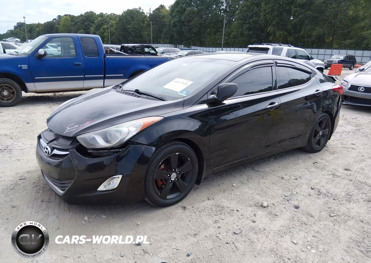 2013 Hyundai Elantra Gls VIN:5NPDH4AE4DH453199 - 2
