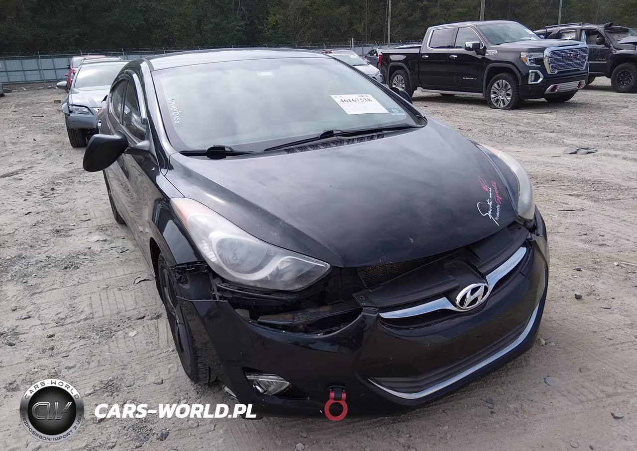 2013 Hyundai Elantra Gls VIN:5NPDH4AE4DH453199 - 6