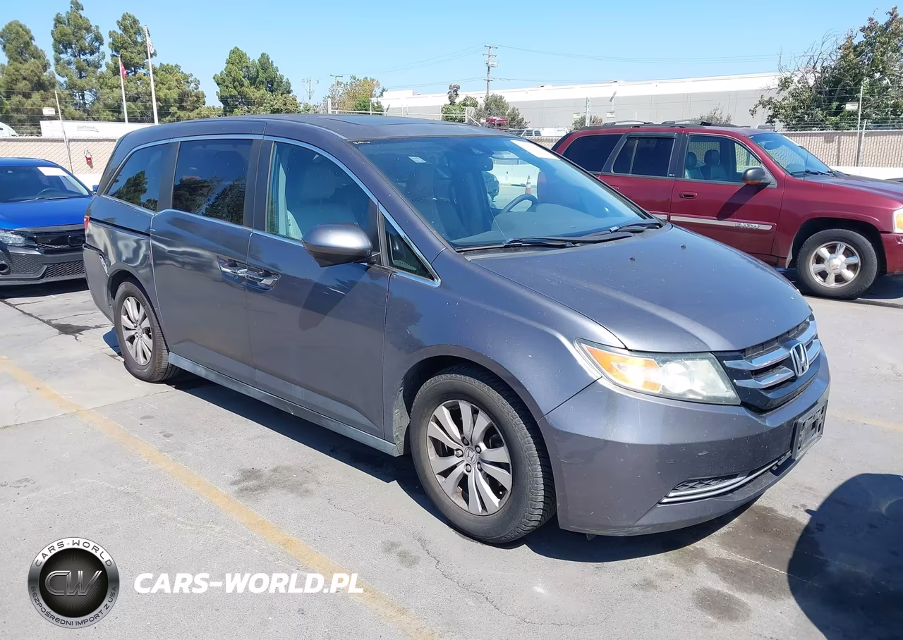 2015 Honda Odyssey Ex-L VIN:5FNRL5H64FB025689 - 1