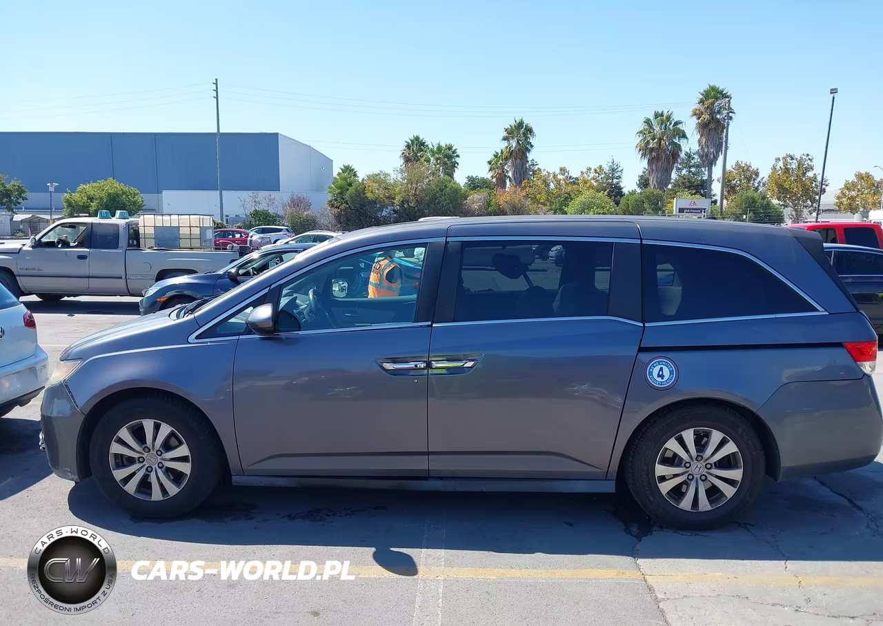 2015 Honda Odyssey Ex-L VIN:5FNRL5H64FB025689 - 14