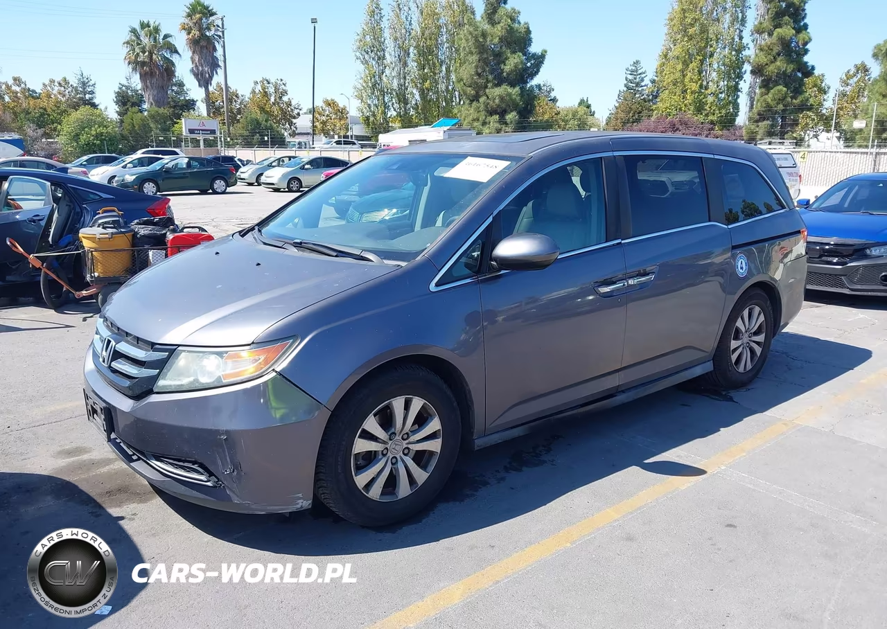 2015 Honda Odyssey Ex-L VIN:5FNRL5H64FB025689 - 2