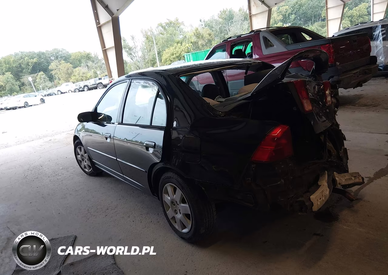 2002 Honda Civic Ex VIN:1HGES26792L065819 - 3