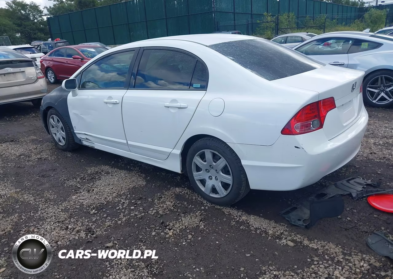 2008 Honda Civic Lx VIN:2HGFA16568H333747 - 3