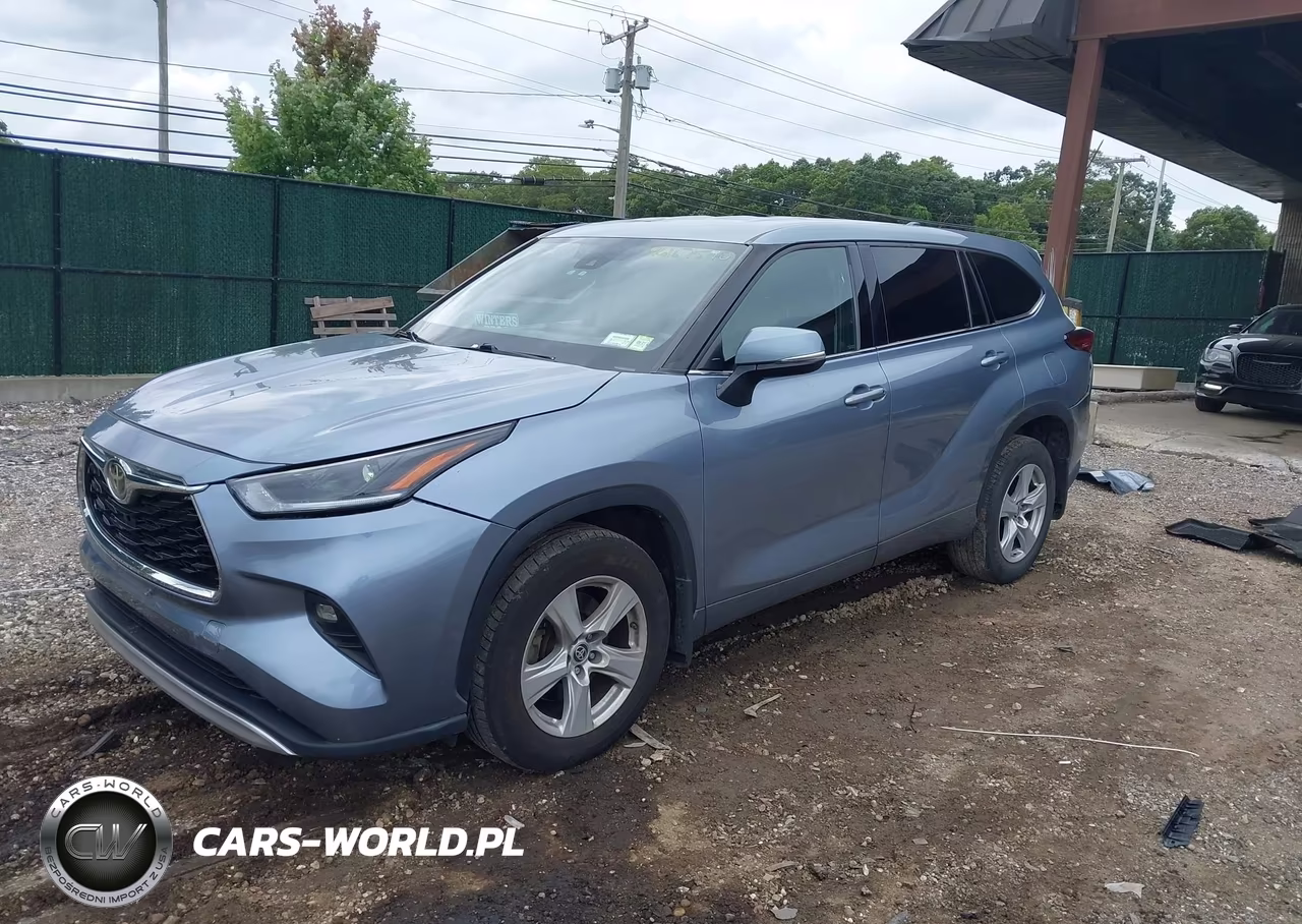 2020 Toyota Highlander Le VIN:5TDBZRBH9LS019590 - 2