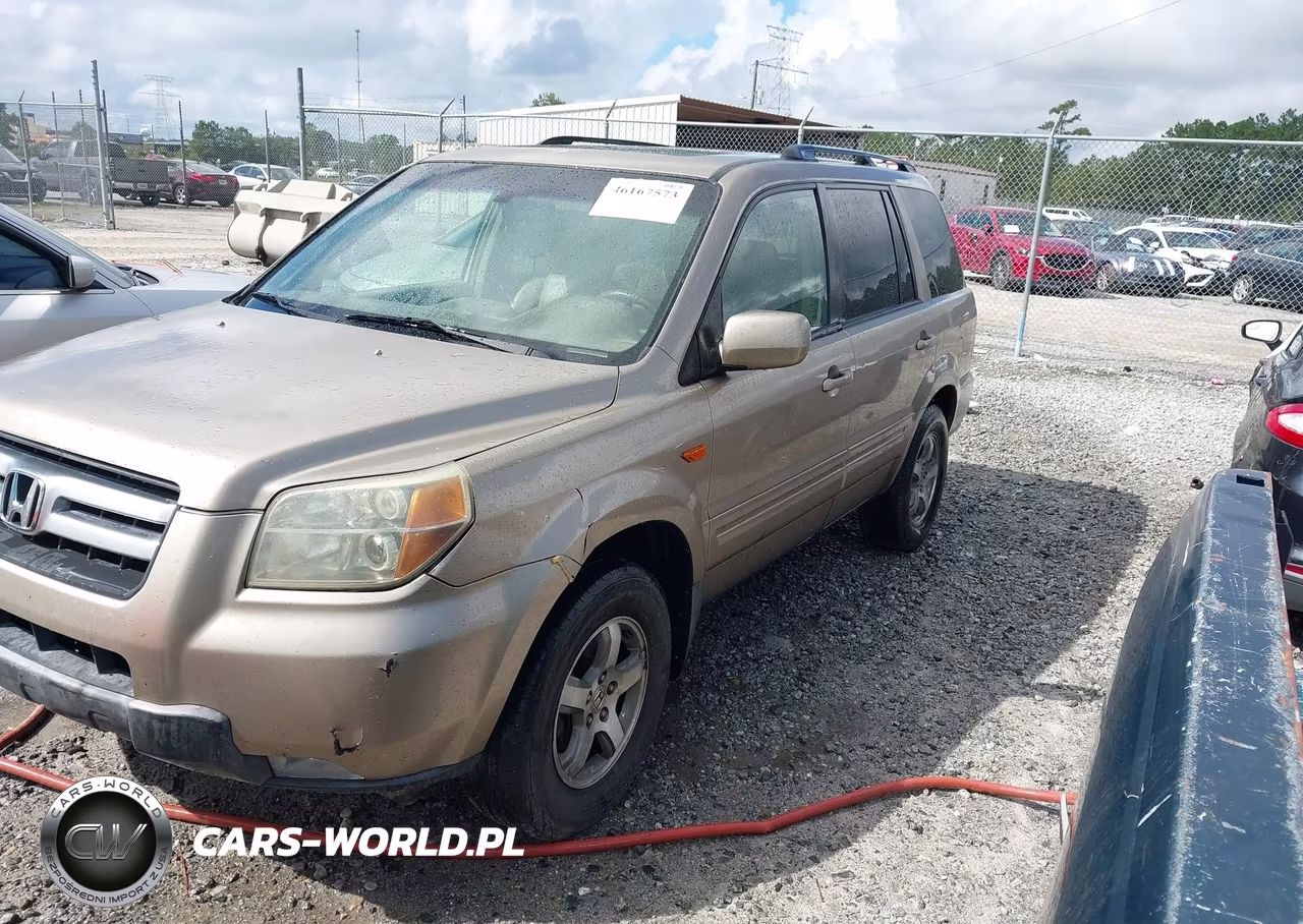 2006 Honda Pilot Ex-L VIN:5FNYF285X6B004239 - 2