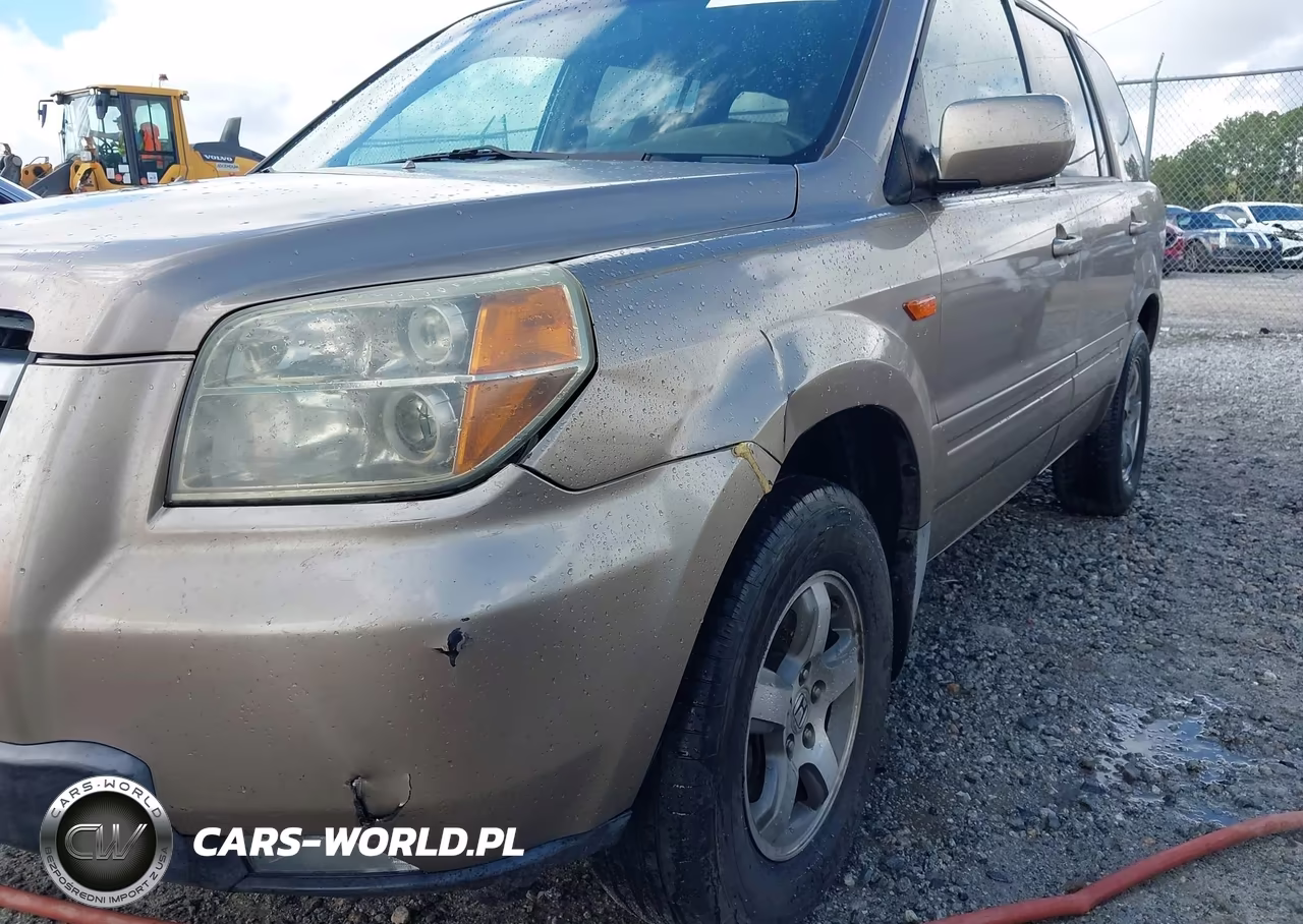 2006 Honda Pilot Ex-L VIN:5FNYF285X6B004239 - 6
