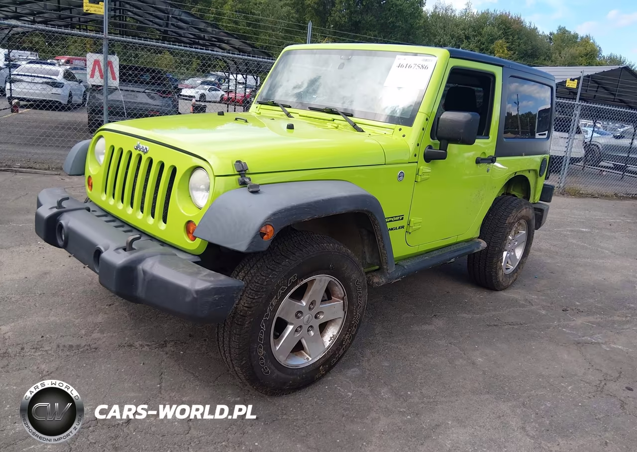 2012 Jeep Wrangler Sport VIN:1C4AJWAG7CL242934 - 2