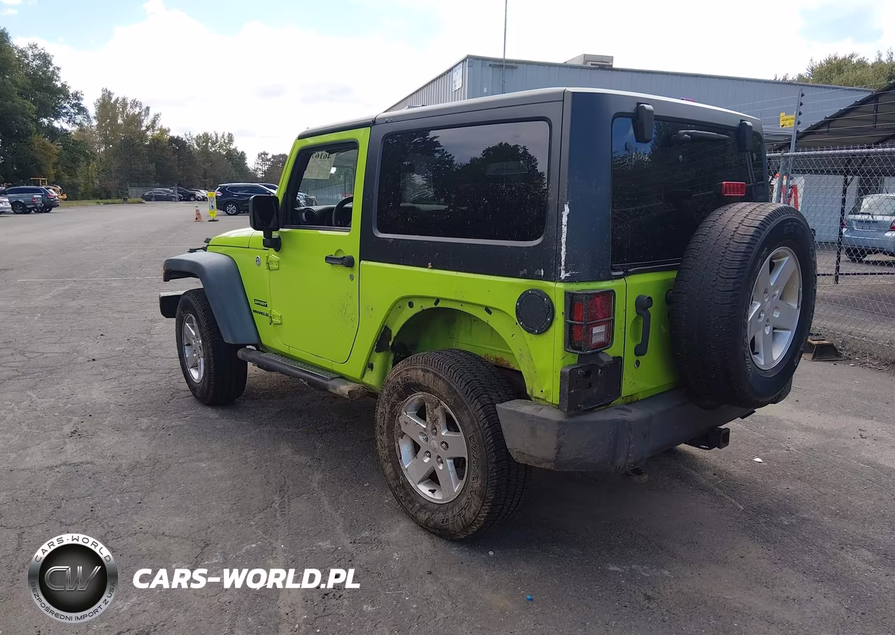 2012 Jeep Wrangler Sport VIN:1C4AJWAG7CL242934 - 3