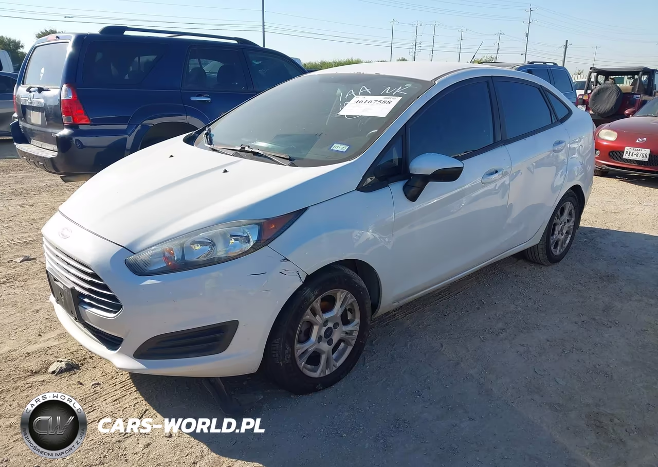 2015 Ford Fiesta Se VIN:3FADP4BJ6FM187847 - 2