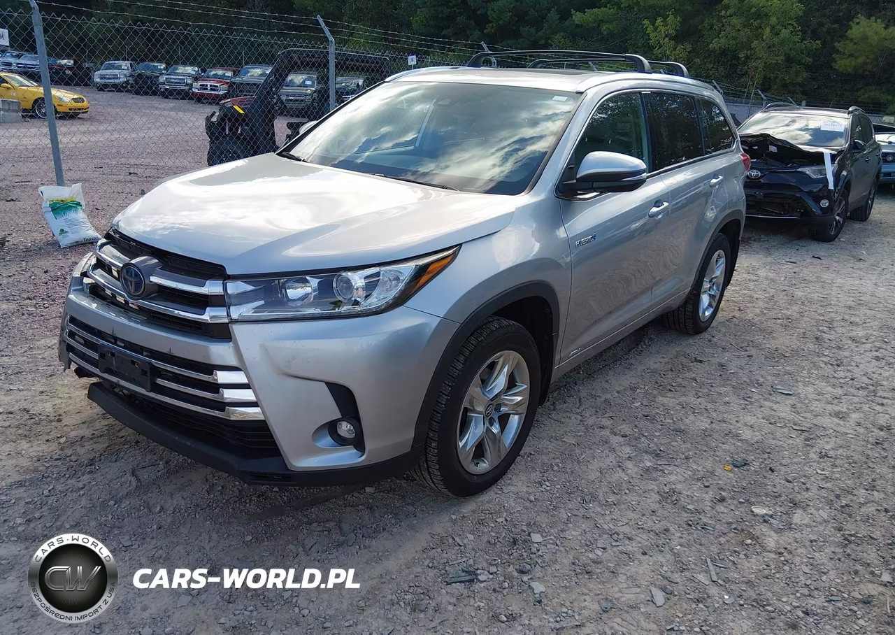 2019 Toyota Highlander Hybrid Limited VIN:5TDDGRFH1KS072744 - 2