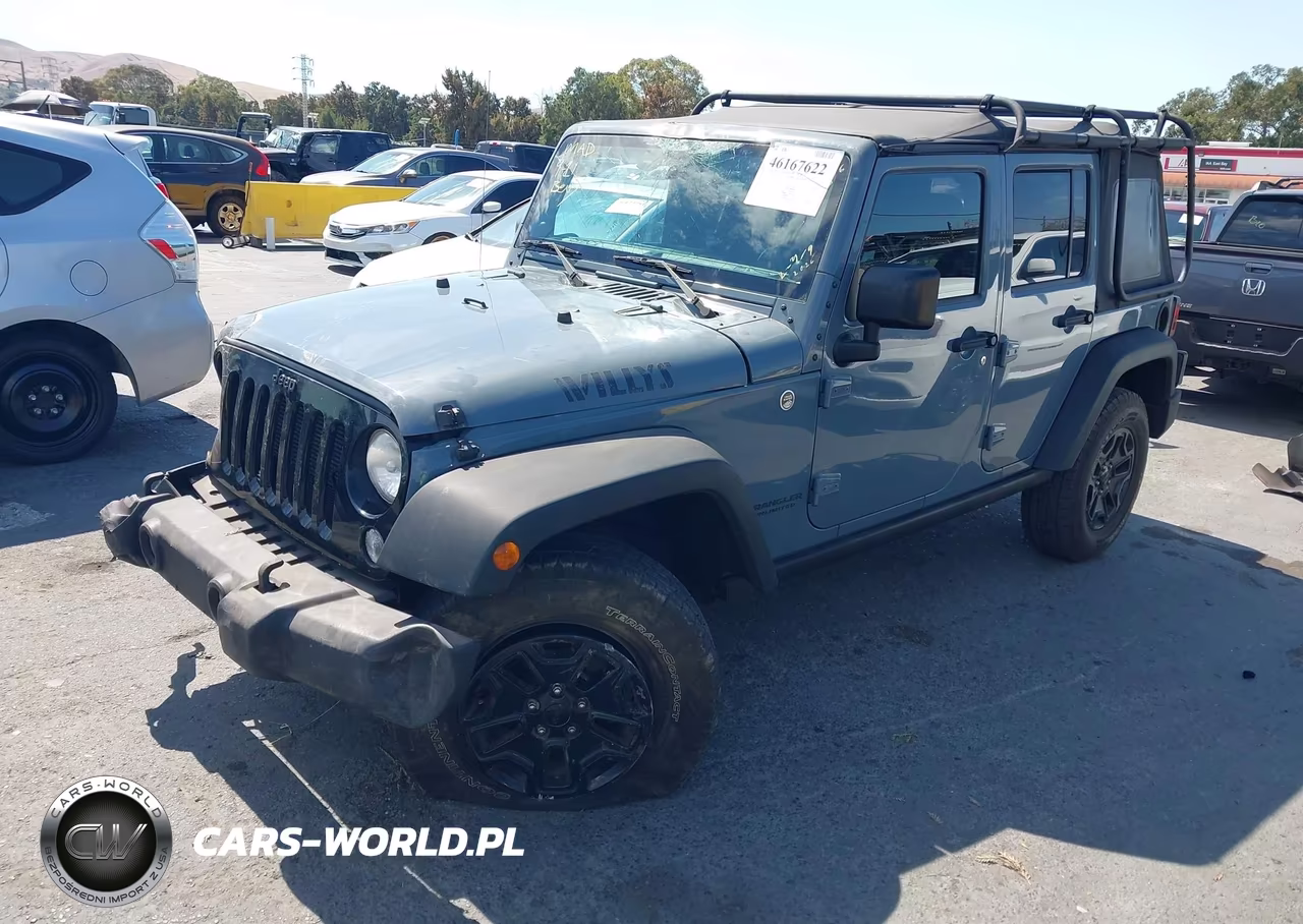 2014 Jeep Wrangler Unlimited Willys Wheeler VIN:1C4BJWDG0EL309747 - 2