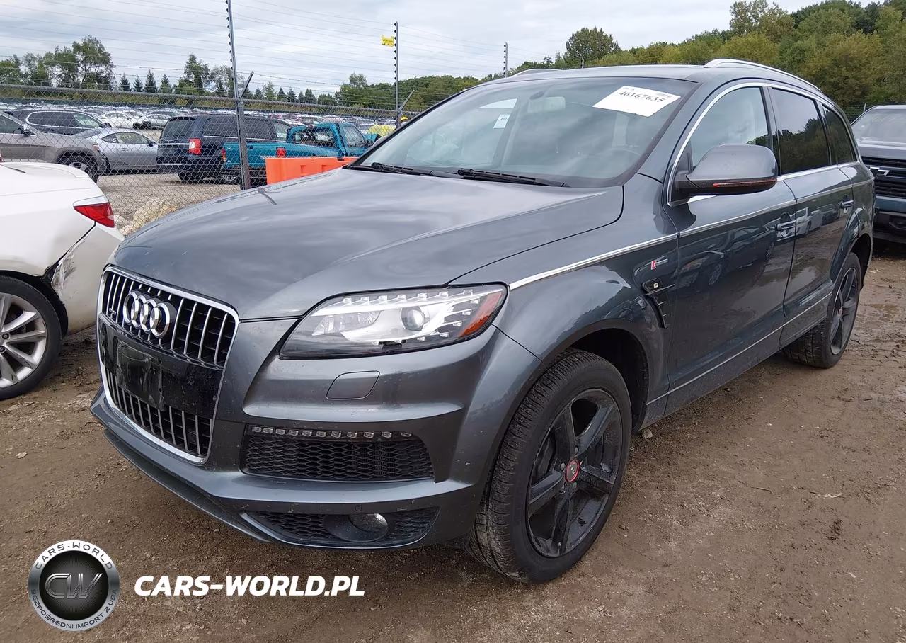 2014 Audi Q7 3.0T S Line Prestige VIN:WA1DGAFEXED020675 - 2