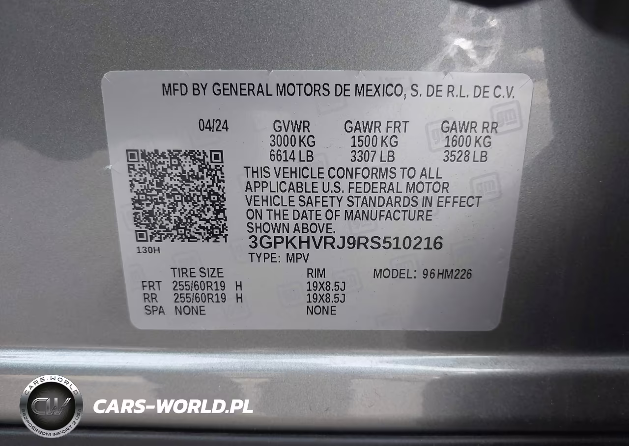 2024 Honda Prologue Ex VIN:3GPKHVRJ9RS510216 - 9