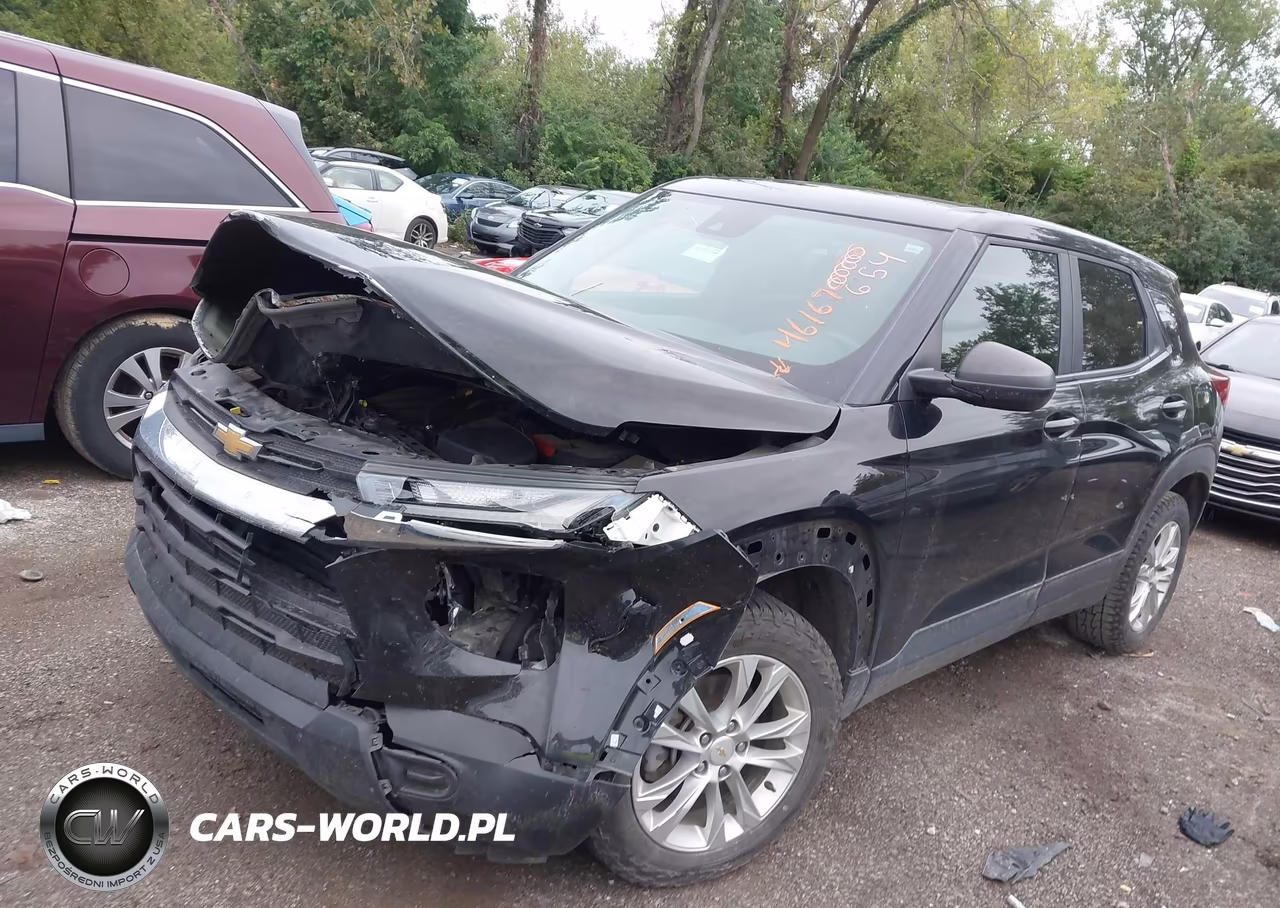 2022 Chevrolet Trailblazer Fwd Ls VIN:KL79MMS24NB091686 - 2