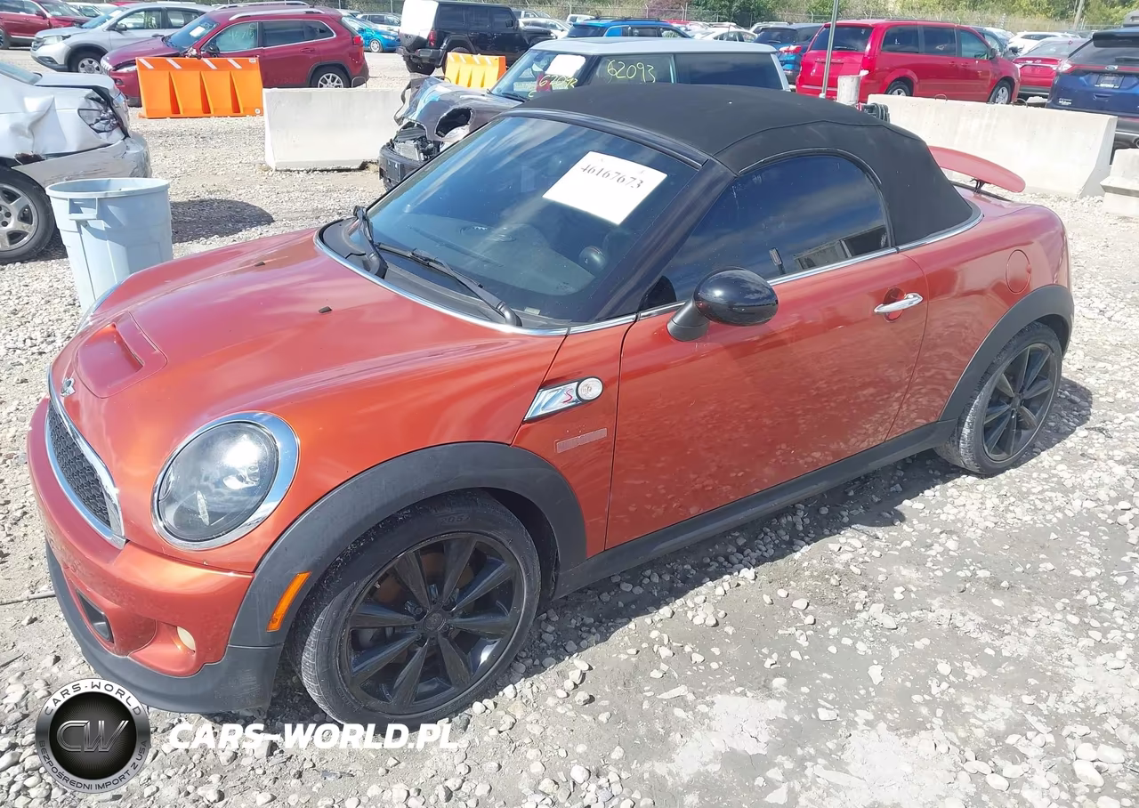 2013 Mini Roadster Cooper S VIN:WMWSY3C59DT593658 - 2