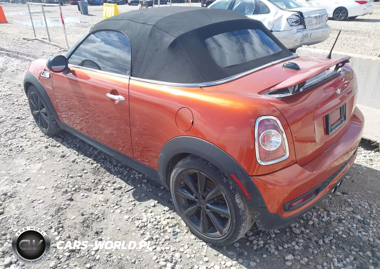 2013 Mini Roadster Cooper S VIN:WMWSY3C59DT593658 - 3