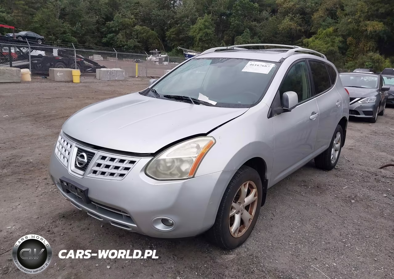 2008 Nissan Rogue Sl VIN:JN8AS58V18W108023 - 2