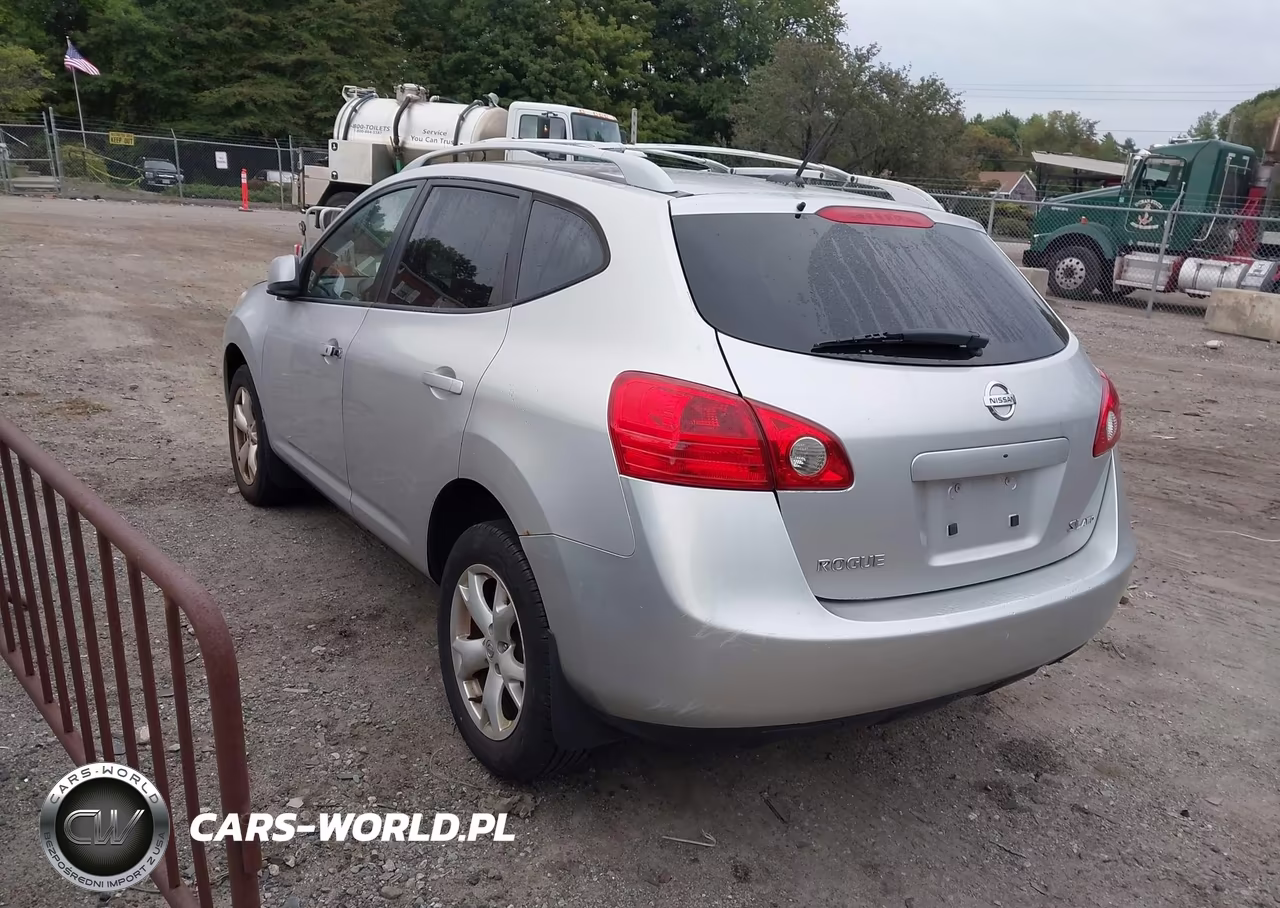 2008 Nissan Rogue Sl VIN:JN8AS58V18W108023 - 3