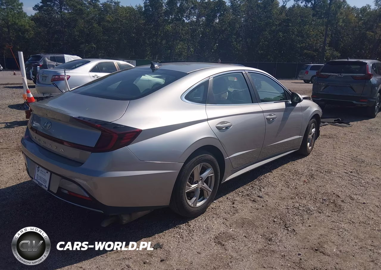 2021 Hyundai Sonata Se VIN:5NPEG4JA7MH114568 - 4