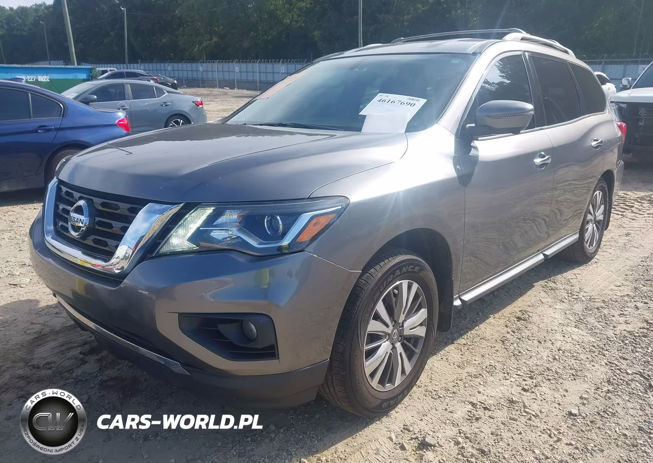 2017 Nissan Pathfinder Sl VIN:5N1DR2MM5HC684744 - 2