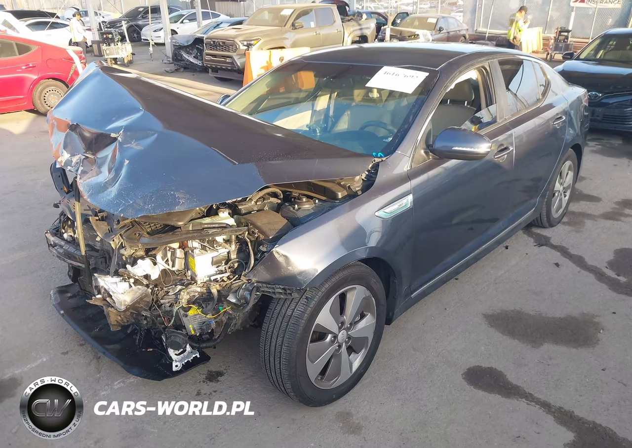 2014 Kia Optima Hybrid Ex VIN:KNAGN4AD5E5065183 - 2