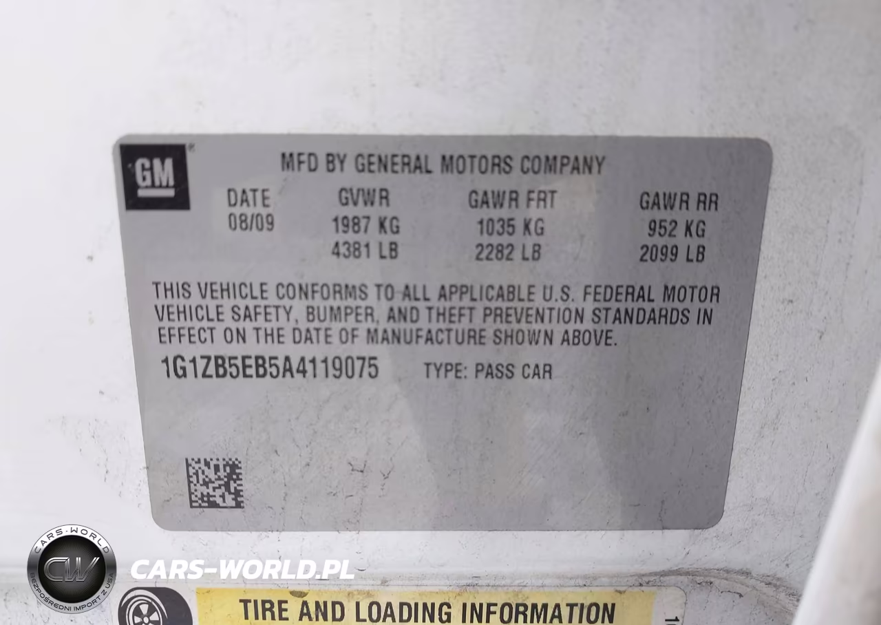 2010 Chevrolet Malibu Ls VIN:1G1ZB5EB5A4119075 - 9