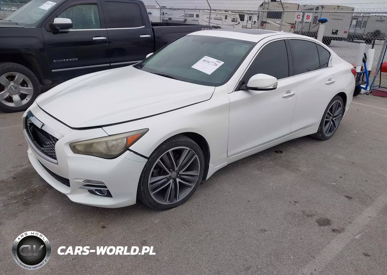 2014 Infiniti Q50 Premium VIN:JN1BV7AR3EM693889 - 2