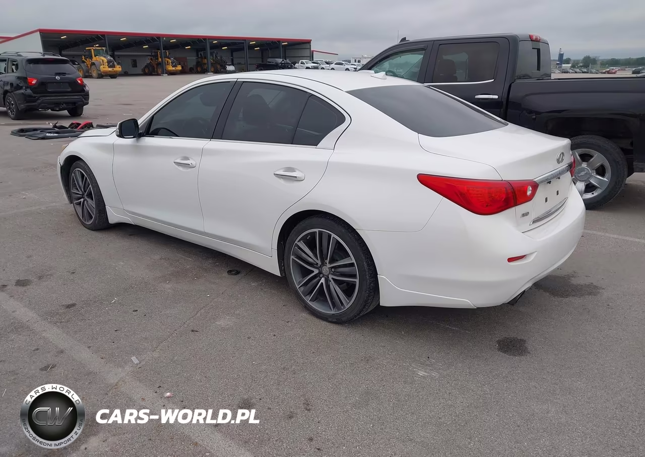2014 Infiniti Q50 Premium VIN:JN1BV7AR3EM693889 - 3
