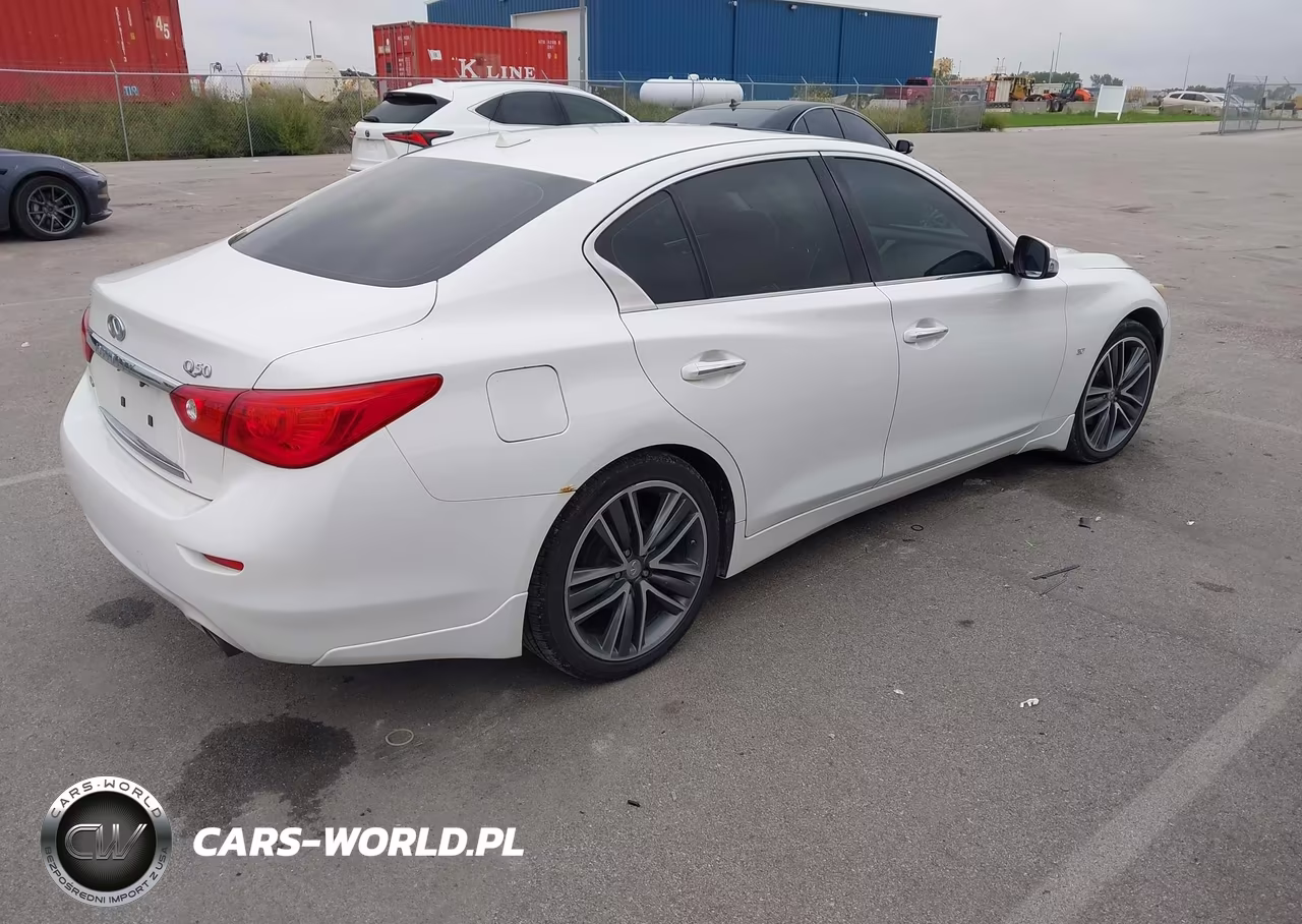 2014 Infiniti Q50 Premium VIN:JN1BV7AR3EM693889 - 4