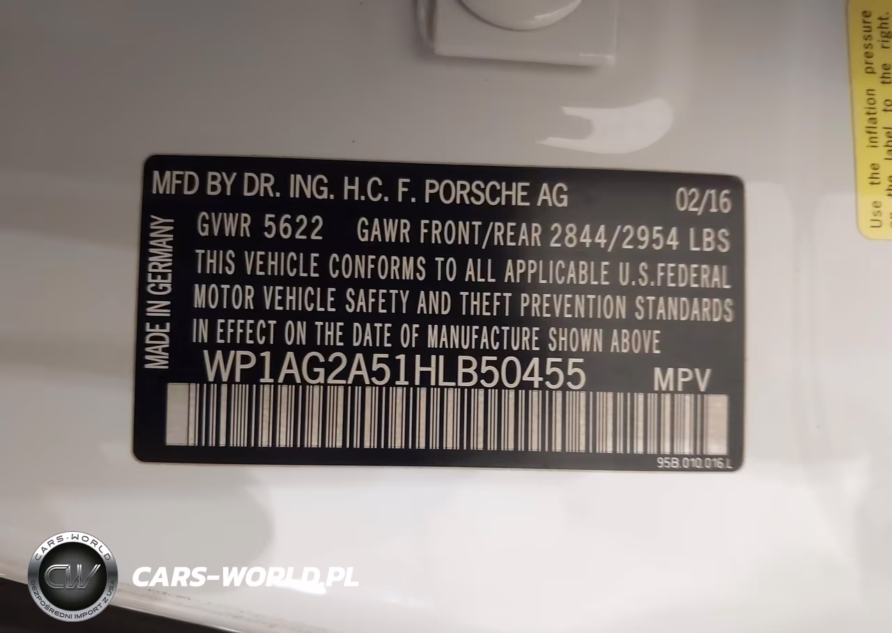 2017 Porsche Macan Gts VIN:WP1AG2A51HLB50455 - 9