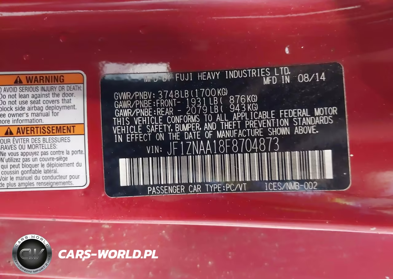 2015 Scion Fr-S VIN:JF1ZNAA18F8704873 - 9
