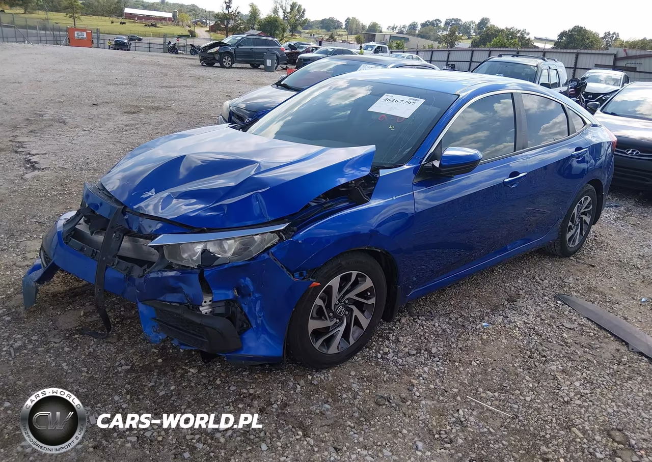 2018 Honda Civic Ex VIN:19XFC2F78JE006185 - 2