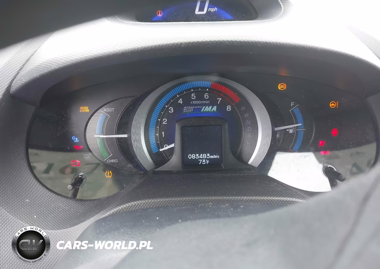 2010 Honda Insight Lx VIN:JHMZE2H50AS003330 - 7