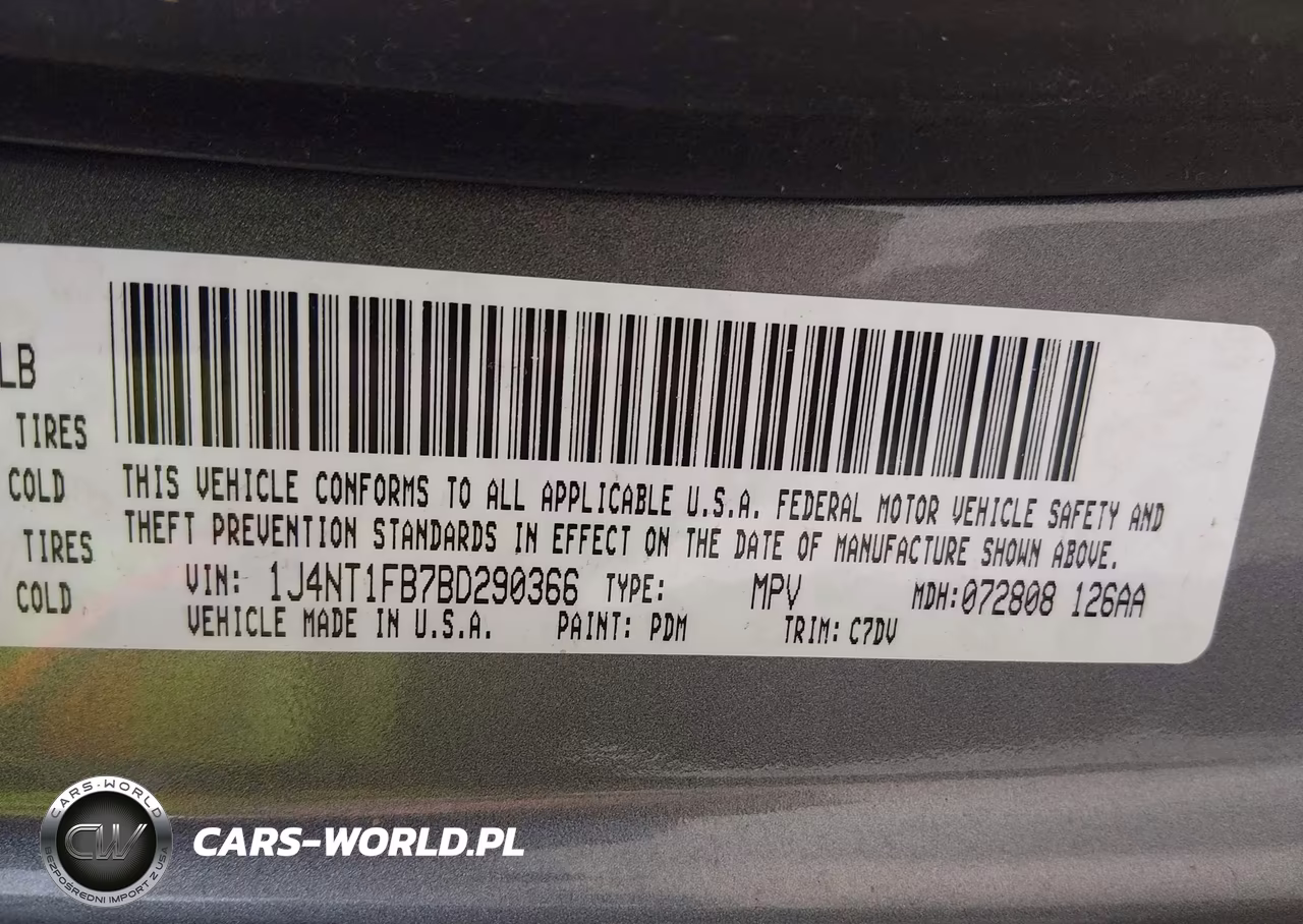 2011 Jeep Compass VIN:1J4NT1FB7BD290366 - 9