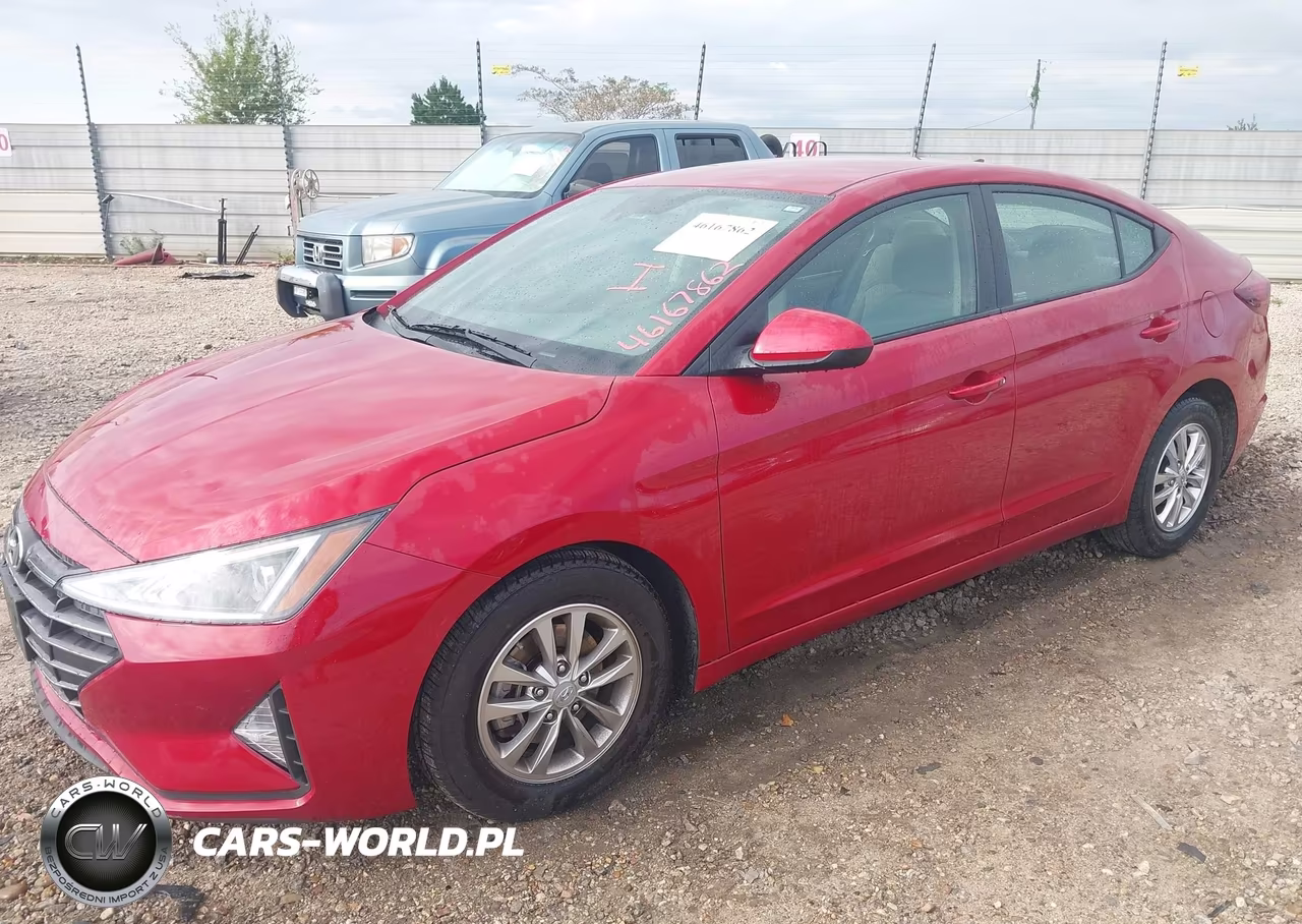 2019 Hyundai Elantra Eco VIN:5NPD94LA9KH414578 - 2